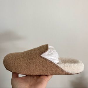 J. Crew Pacific Sherpa-Lined Felt Clogs